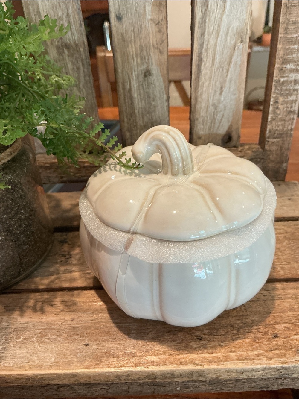 Fall Cream & Sugar Set - Picture 4 of 7
